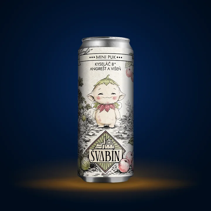 Mini Puk — Kyseláč 7° — 6 plechovek